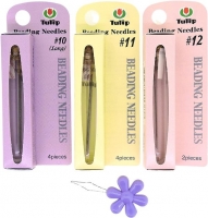 Tulip Beading Needles Size 10, 11 & 12 - 1 Pack of each