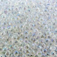 Miyuki Drop Beads 2.8mm 9GM Crystal AB